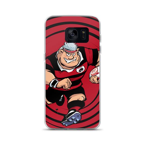 Coque Samsung - Anesthésiste - Noir/Rouge