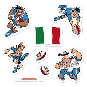 Stickers - Rugbymen 2 - Italia