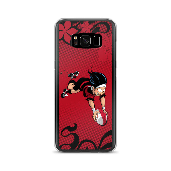 Coque Samsung - Babyliss - Noir/Rouge