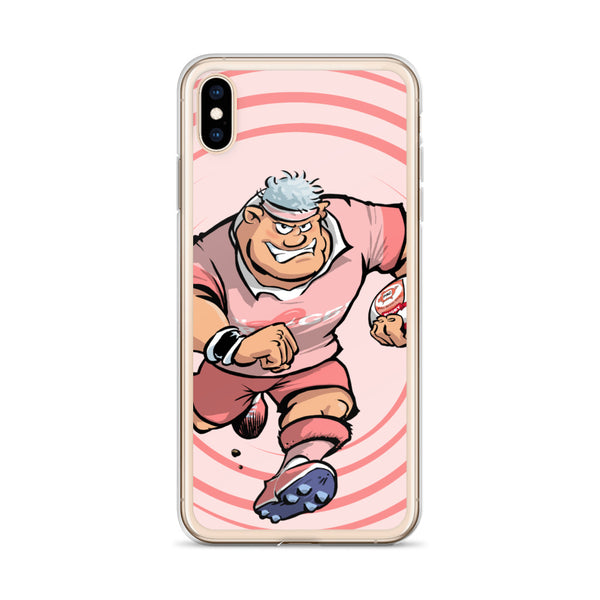 Coque iPhone - Anesthésiste - I Love RUGBY