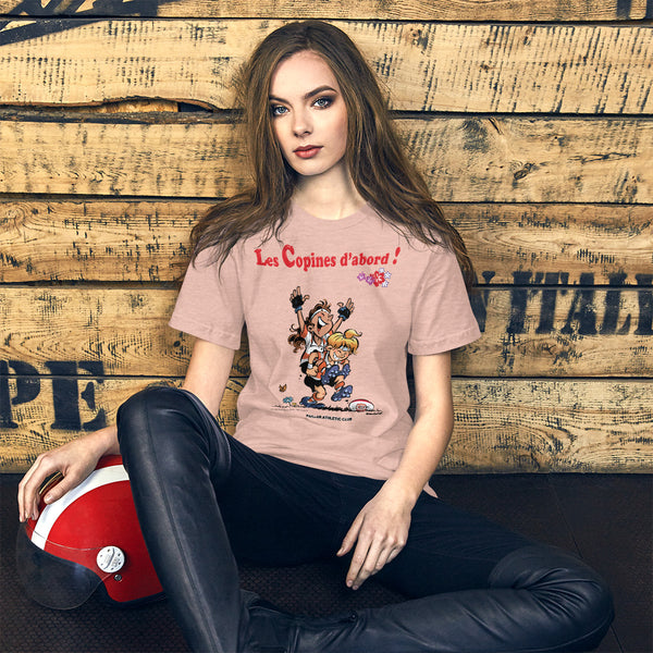 T-shirt FEMME - Les Copines d'abord - P.A.C.