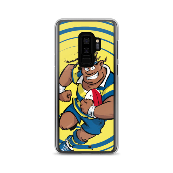 Coque Samsung - Sécateur - Jaune/Bleu