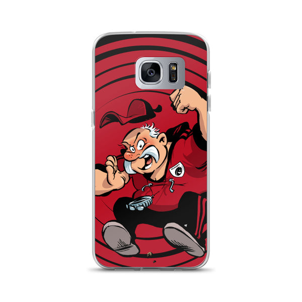 Coque Samsung - Coach - Noir/Rouge