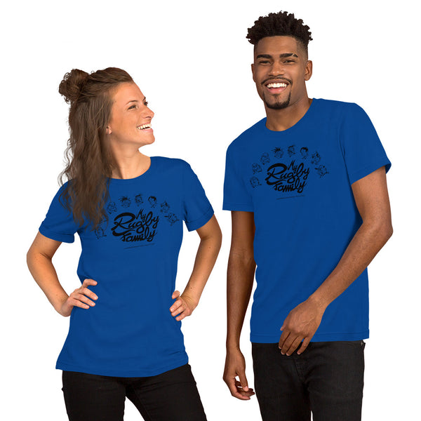 T-shirt unisexe - My Rugby Family - P.A.C.