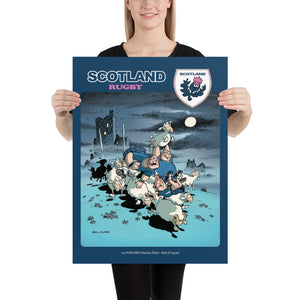 Poster - Scotland Rugby