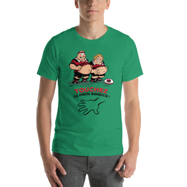T-shirt HOMME - Le petit Bidou - Noir/Rouge