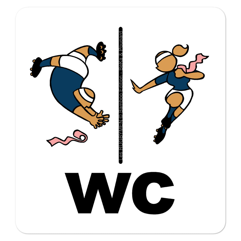 Sticker - Porte des WC - Scotland