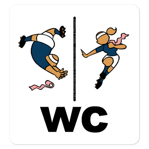 Sticker - Porte des WC - Scotland