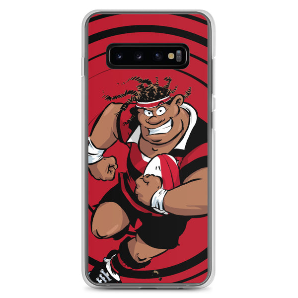 Coque Samsung - Sécateur - Noir/Rouge