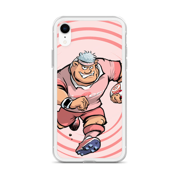 Coque iPhone - Anesthésiste - I Love RUGBY