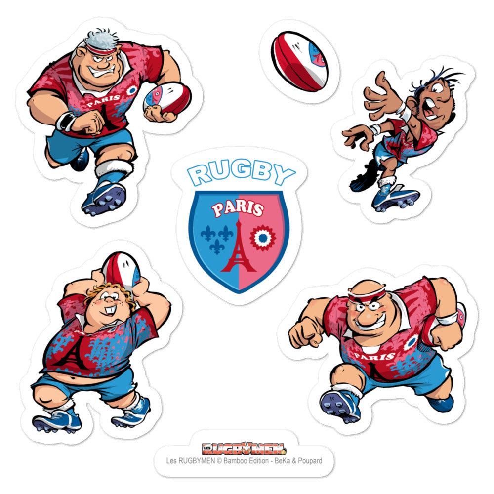 Stickers - Rugbymen 1 - Paris