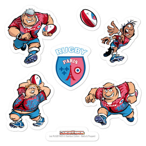 Stickers - Rugbymen 1 - Paris