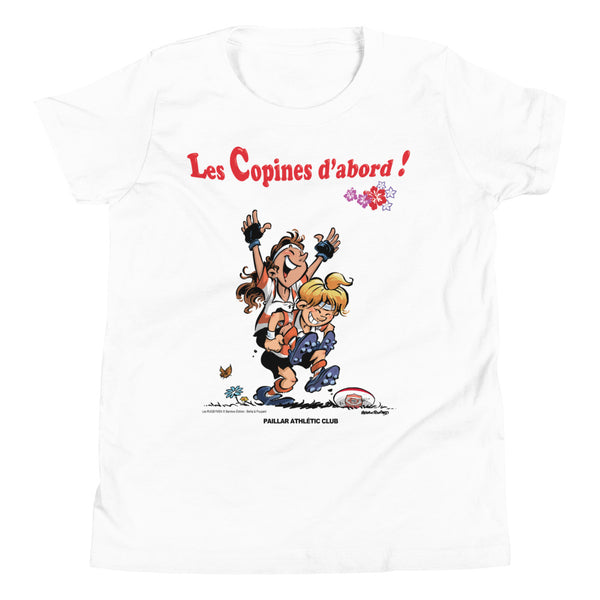 T-Shirt ENFANTS - Les copines d'abord - P.A.C.