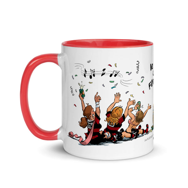 Le MUG des Fêtardes - Noir/Rouge