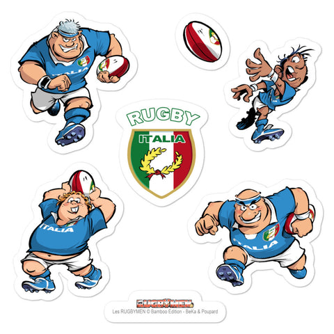 Stickers - Rugbymen 1 - Italia