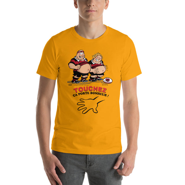 T-shirt HOMME - Le petit Bidou - Noir/Rouge