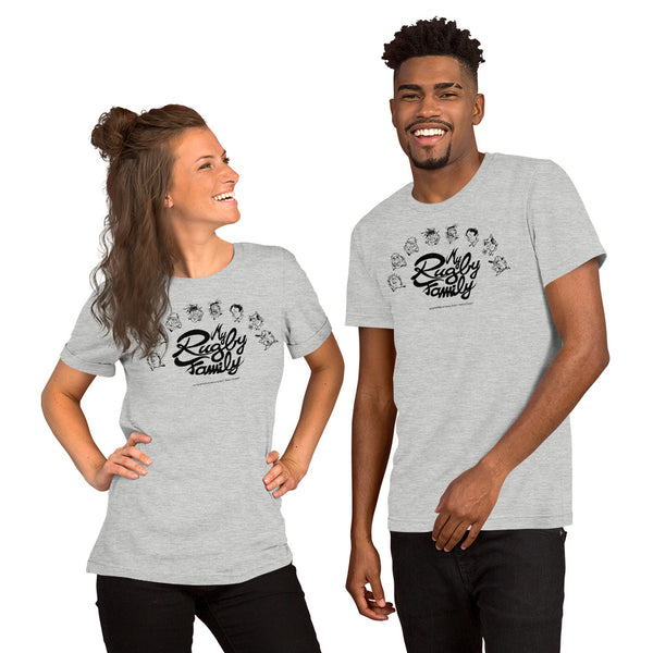 T-shirt unisexe - My Rugby Family - P.A.C.