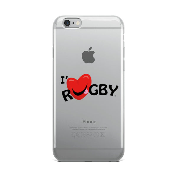 Coque iPhone - I' Love RUGBY