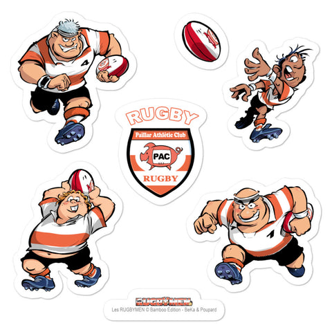 Stickers - Rugbymen 1 - P.A.C.