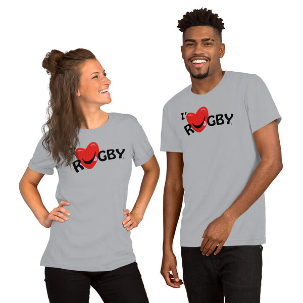 T-shirt unisexe I' Love RUGBY