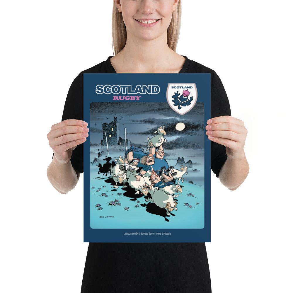 Poster - Scotland Rugby – laboutiquedesrugbymen