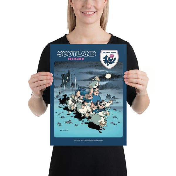 Poster - Scotland Rugby