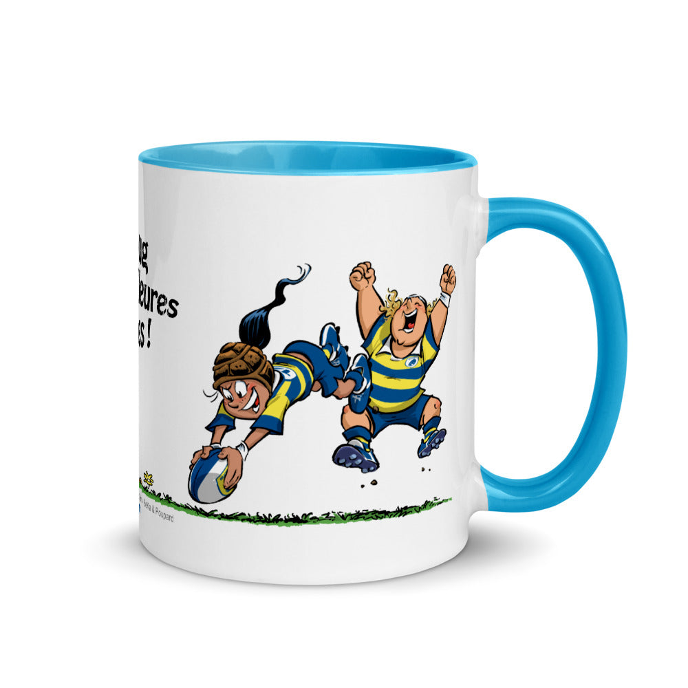 Le MUG des meilleures Copines - Jaune/Bleu