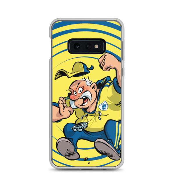 Coque Samsung - Coach - Jaune/Bleu