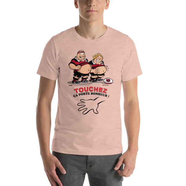 T-shirt HOMME - Le petit Bidou - Noir/Rouge