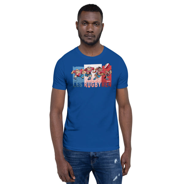 T-Shirt unisexe - Les RUGBYMEN français - Paris