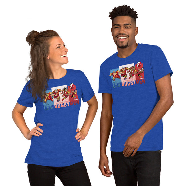 T-Shirt unisexe - Les RUGBYMEN français - Occitanie