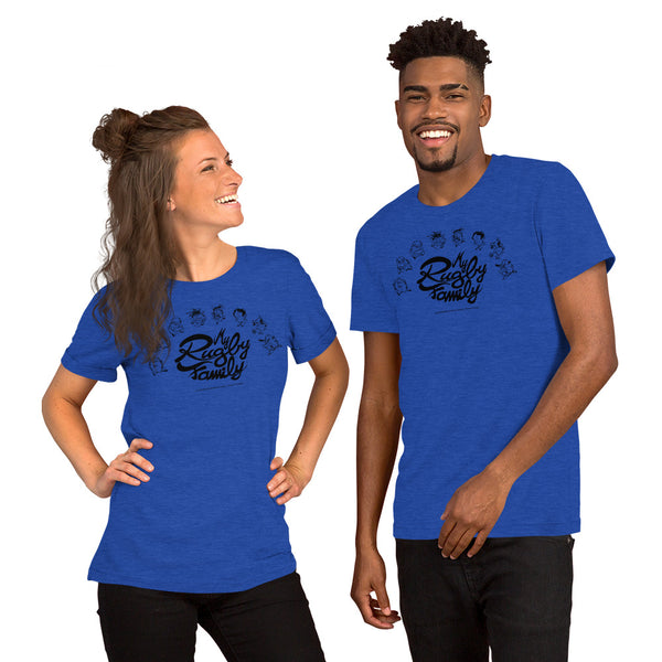 T-shirt unisexe - My Rugby Family - P.A.C.