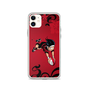 Coque iPhone - Babyliss - Noir/Rouge