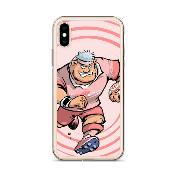 Coque iPhone - Anesthésiste - I Love RUGBY