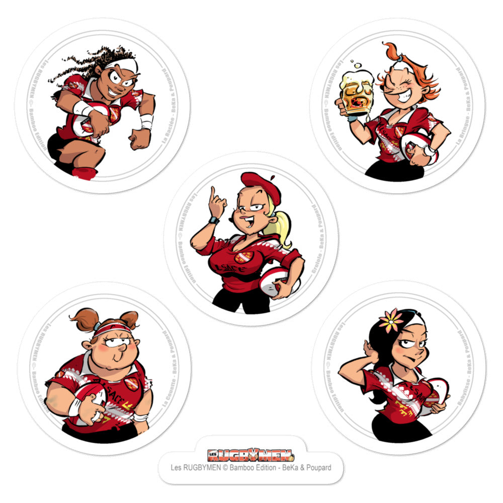 Stickers - Rugbywomen - Alsace