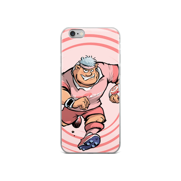 Coque iPhone - Anesthésiste - I Love RUGBY