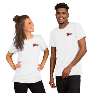 T-shirt unisexe - Emblème I Love Rugby