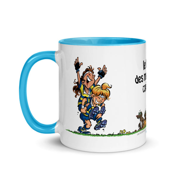 Le MUG des meilleures Copines - Jaune/Bleu