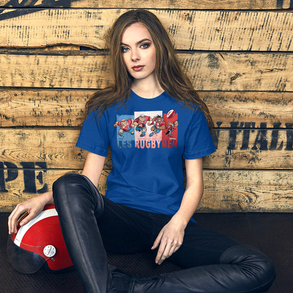 T-Shirt unisexe - Les RUGBYMEN français - Paris