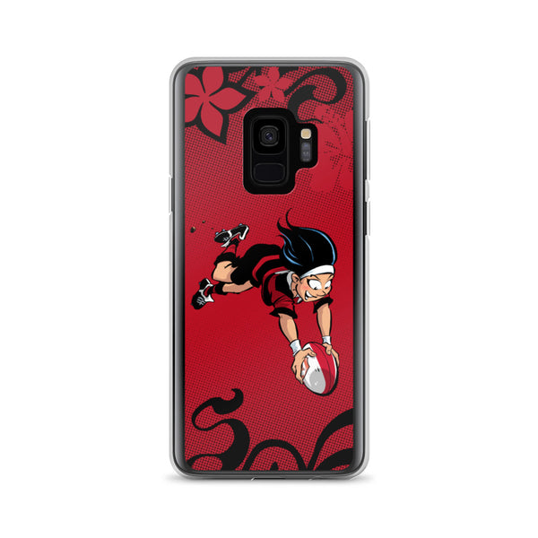 Coque Samsung - Babyliss - Noir/Rouge