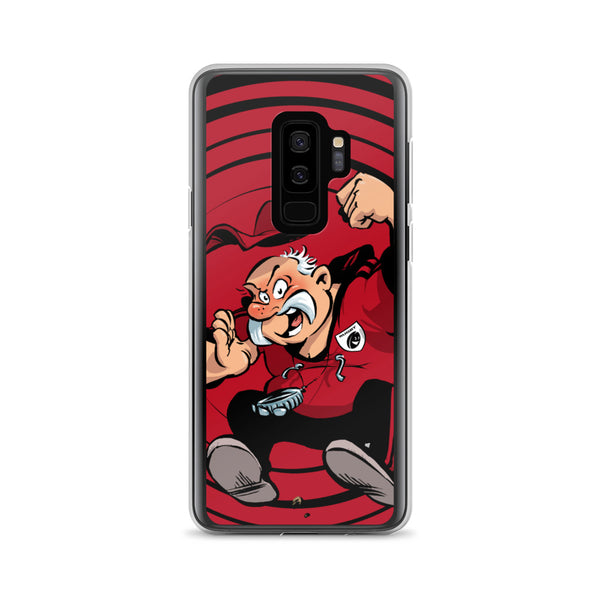 Coque Samsung - Coach - Noir/Rouge