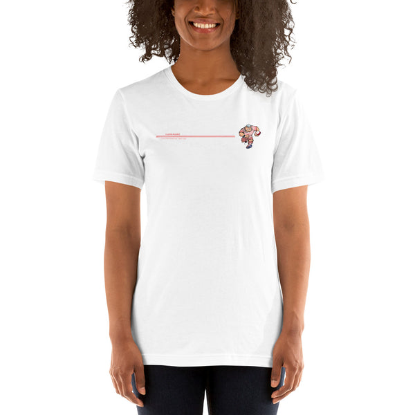T-shirt unisexe Bandeau Anesthésiste - I Love RUGBY
