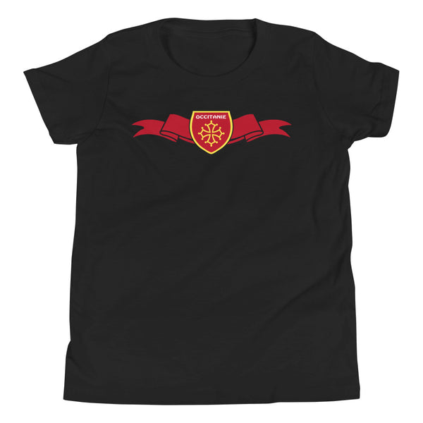 T-Shirt ENFANTS - Ruban/Écusson - Occitanie