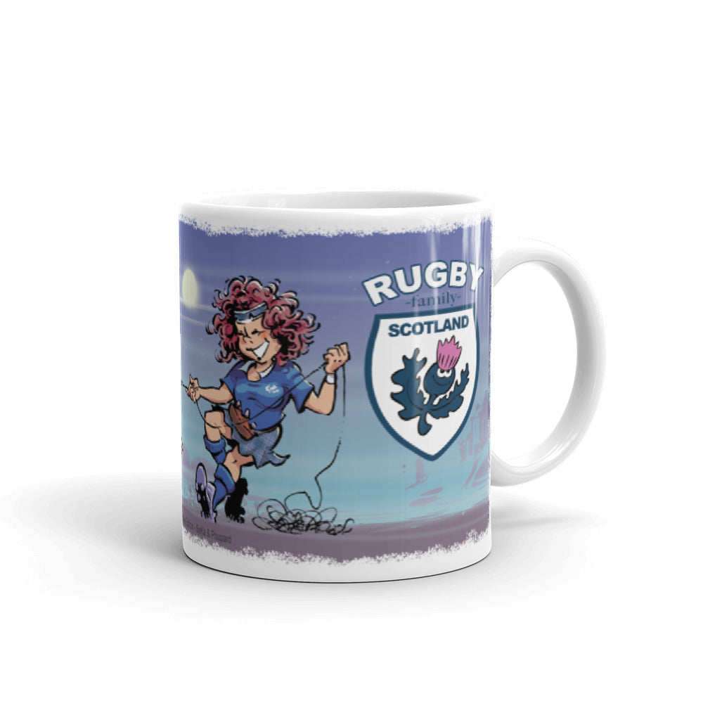 Mug Rugby Family-Scotland (Parents)