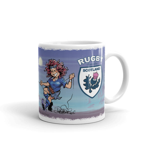 Mug Rugby Family-Scotland (Parents)