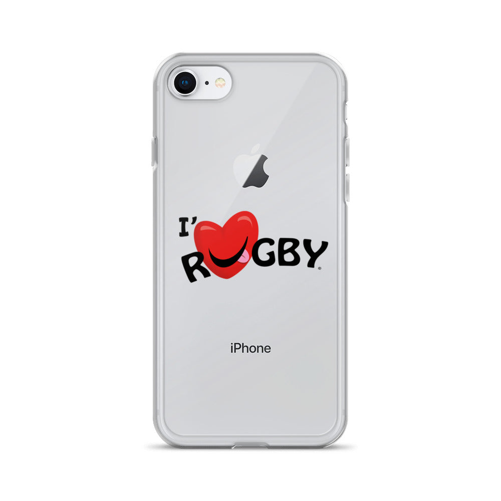 Coque iPhone - I' Love RUGBY