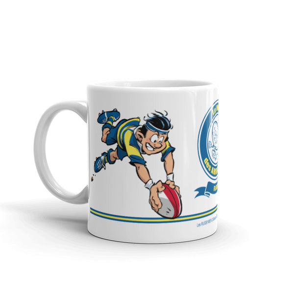 Le MUG des Arrières ! - Jaune/Bleu