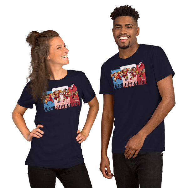 T-Shirt unisexe - Les RUGBYMEN français - Occitanie