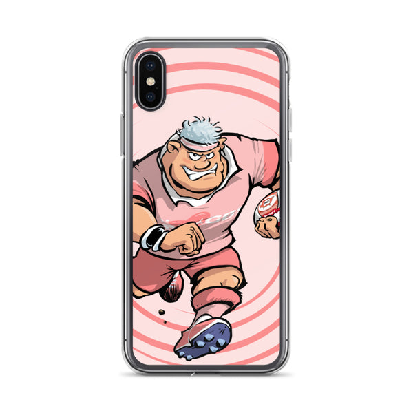 Coque iPhone - Anesthésiste - I Love RUGBY