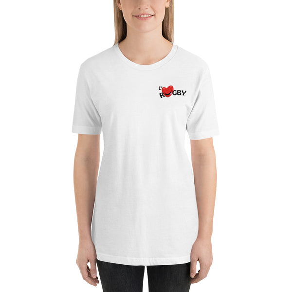 T-shirt unisexe - Emblème I Love Rugby